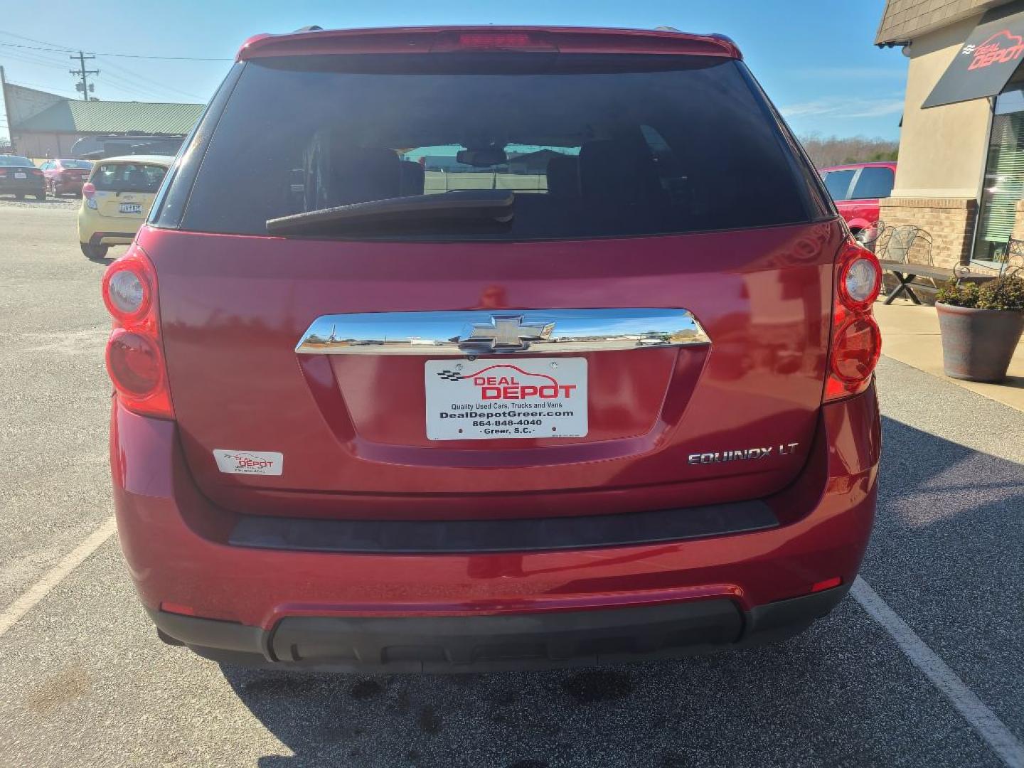 2013 RED CHEVROLET EQUINOX LT (1GNALPEK8DZ) with an 2.4L engine, Automatic transmission, located at 13640 E Wade Hampton Blvd, Greer, SC, 29651, (864) 848-4040, 34.950825, -82.197464 - Photo#5