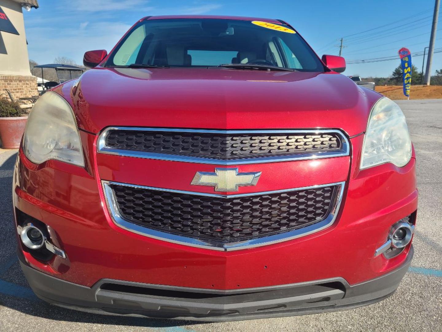 2013 RED CHEVROLET EQUINOX LT (1GNALPEK8DZ) with an 2.4L engine, Automatic transmission, located at 13640 E Wade Hampton Blvd, Greer, SC, 29651, (864) 848-4040, 34.950825, -82.197464 - Photo#2