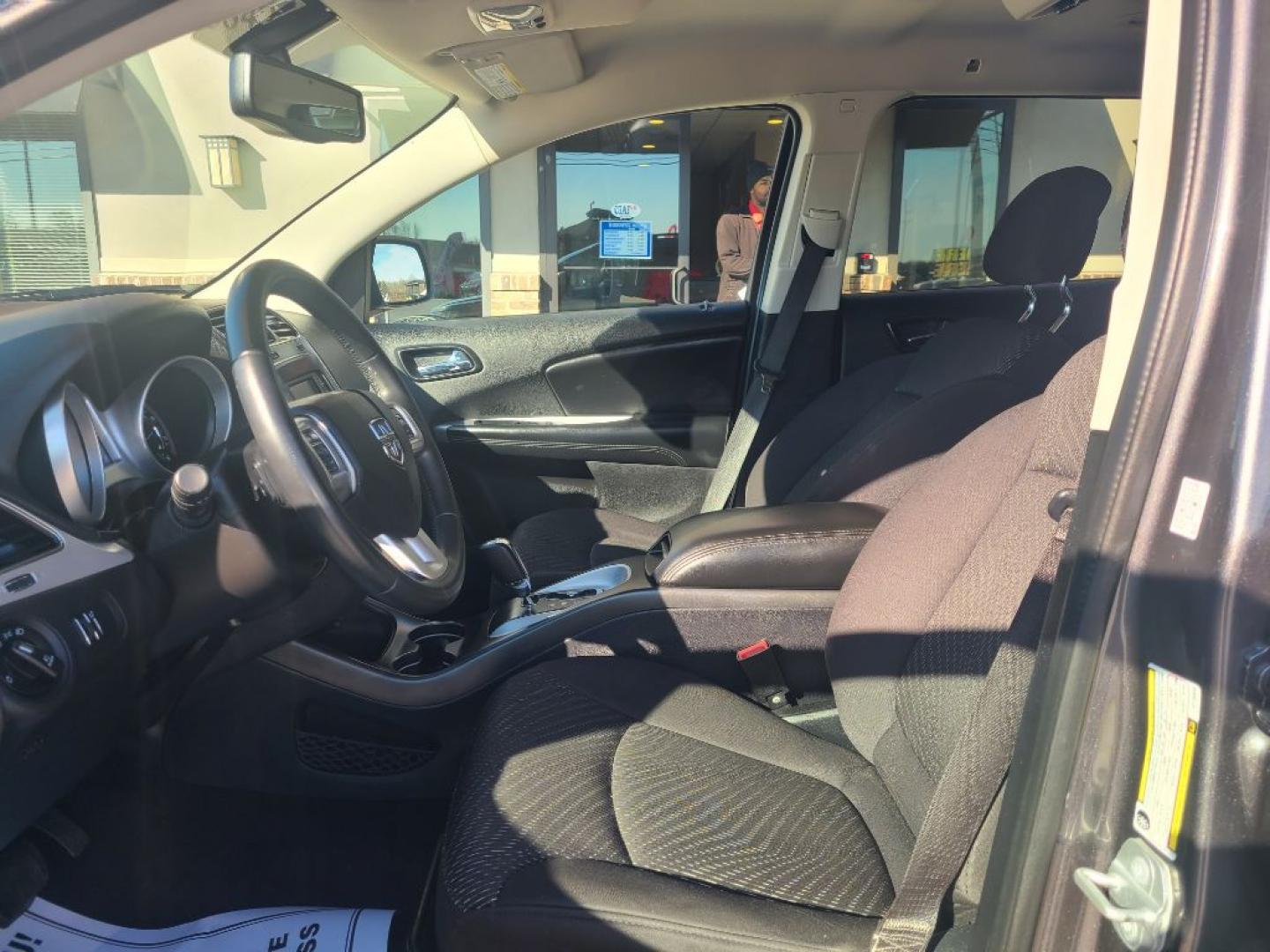 2014 GRAY DODGE JOURNEY SXT (3C4PDCBB4ET) with an 2.4L engine, Automatic transmission, located at 13640 E Wade Hampton Blvd, Greer, SC, 29651, (864) 848-4040, 34.950825, -82.197464 - Photo#9