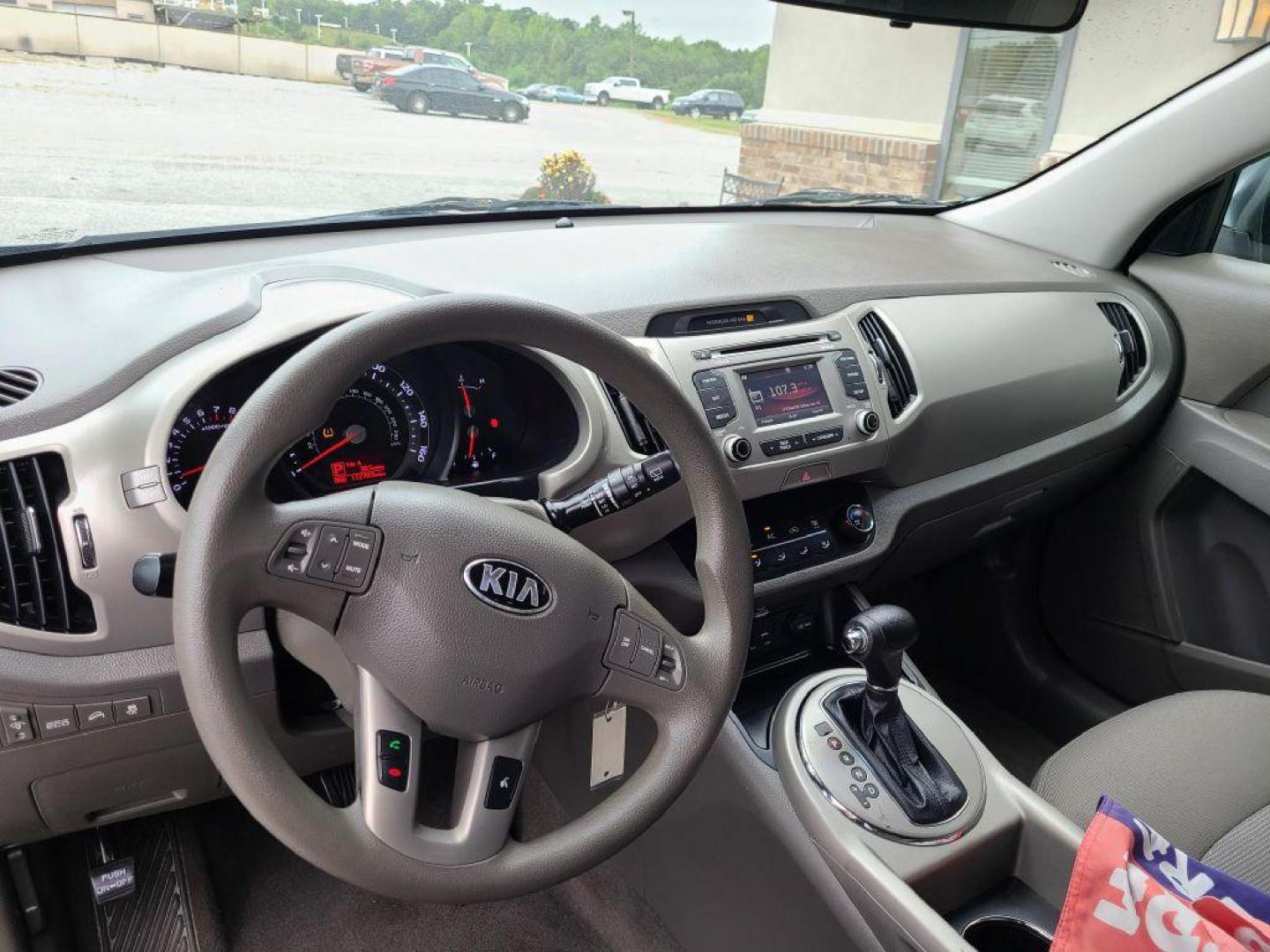 2015 BLUE KIA SPORTAGE LX (KNDPB3AC4F7) with an 2.4L engine, Automatic transmission, located at 13640 E Wade Hampton Blvd, Greer, SC, 29651, (864) 848-4040, 34.950825, -82.197464 - Photo#8