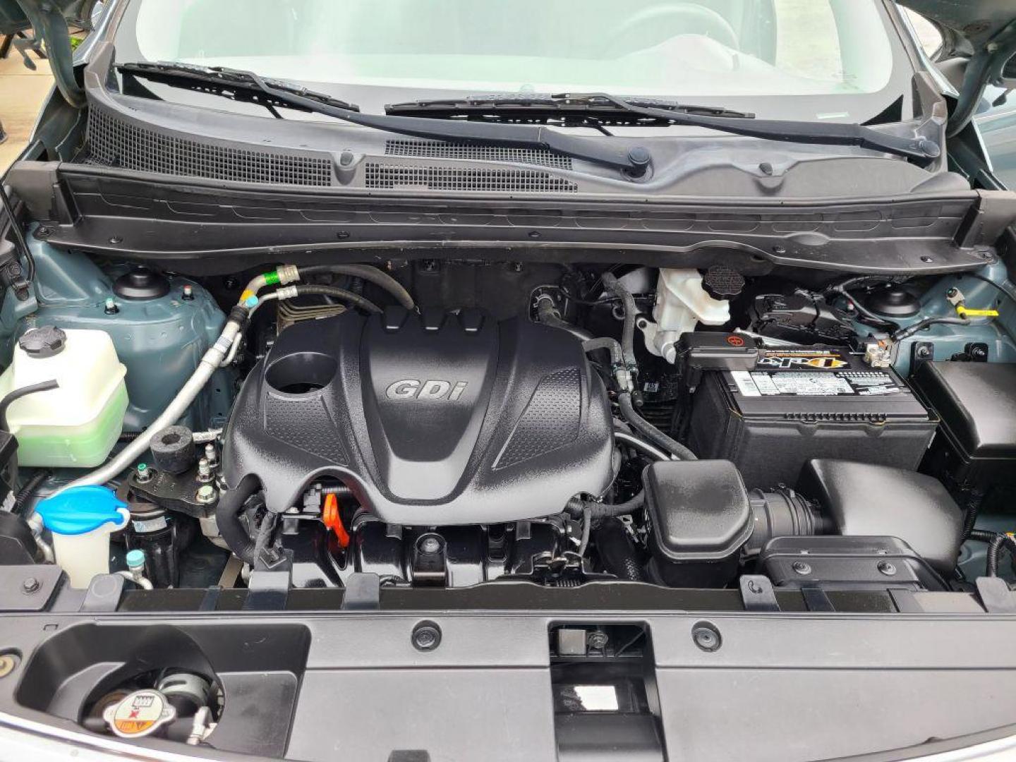 2015 BLUE KIA SPORTAGE LX (KNDPB3AC4F7) with an 2.4L engine, Automatic transmission, located at 13640 E Wade Hampton Blvd, Greer, SC, 29651, (864) 848-4040, 34.950825, -82.197464 - Photo#11