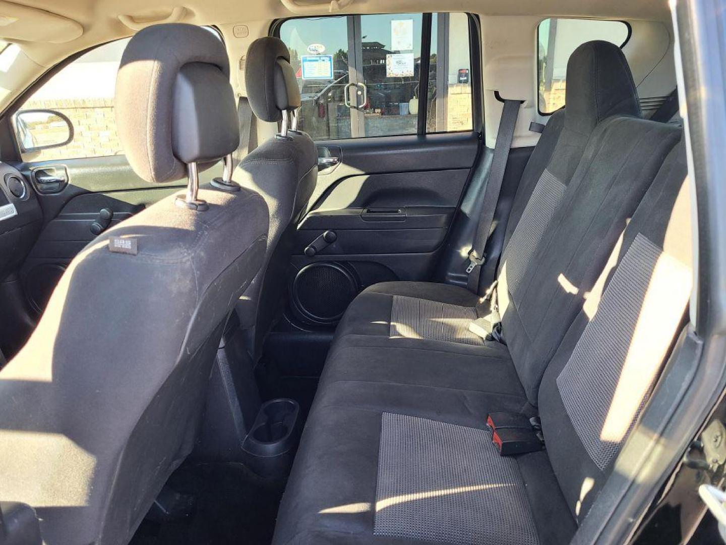 2014 BLACK JEEP COMPASS SPORT (1C4NJCBA8ED) with an 2.0L engine, Continuously Variable transmission, located at 13640 E Wade Hampton Blvd, Greer, SC, 29651, (864) 848-4040, 34.950825, -82.197464 - Photo#10