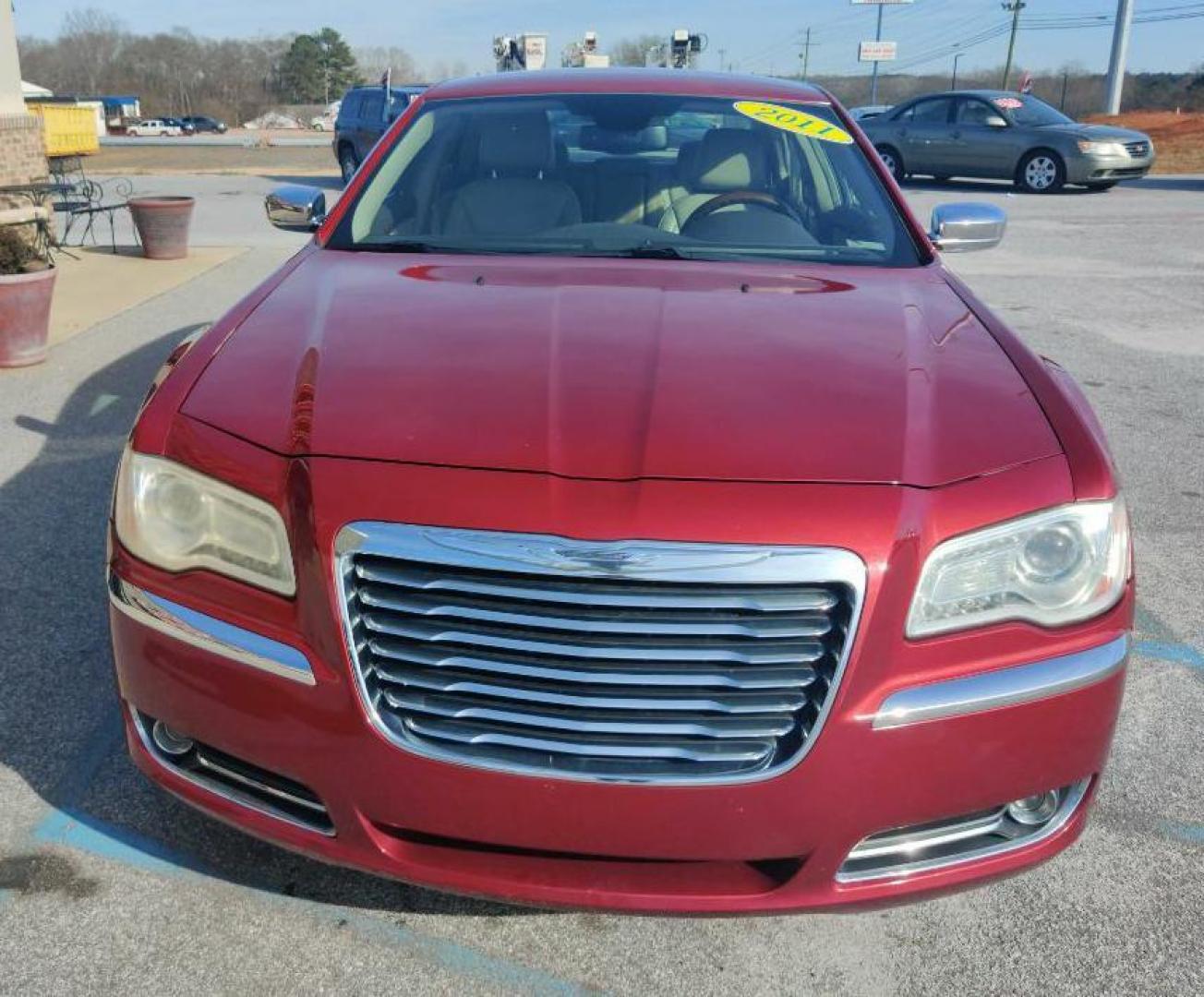 2011 RED CHRYSLER 300C (2C3CA6CT1BH) with an 5.7L engine, Automatic transmission, located at 13640 E Wade Hampton Blvd, Greer, SC, 29651, (864) 848-4040, 34.950825, -82.197464 - Photo#2