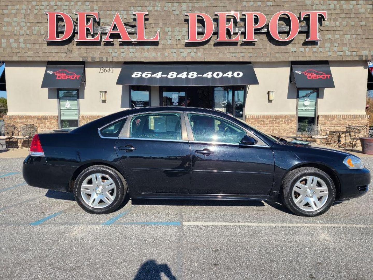 2016 BLACK CHEVROLET IMPALA LIMITED LT (2G1WB5E34G1) with an 3.6L engine, Automatic transmission, located at 13640 E Wade Hampton Blvd, Greer, SC, 29651, (864) 848-4040, 34.950825, -82.197464 - Photo#12