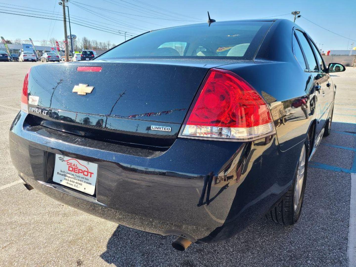 2016 BLACK CHEVROLET IMPALA LIMITED LT (2G1WB5E34G1) with an 3.6L engine, Automatic transmission, located at 13640 E Wade Hampton Blvd, Greer, SC, 29651, (864) 848-4040, 34.950825, -82.197464 - Photo#6