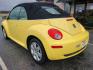 2007 YELLOW VOLKSWAGEN NEW BEETLE CONVERTIBLE OPTION PACKAGE 1 (3VWRG31Y47M) with an 2.5L engine, Automatic transmission, located at 13640 E Wade Hampton Blvd, Greer, SC, 29651, (864) 848-4040, 34.950825, -82.197464 - Photo#4