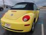 2007 YELLOW VOLKSWAGEN NEW BEETLE CONVERTIBLE OPTION PACKAGE 1 (3VWRG31Y47M) with an 2.5L engine, Automatic transmission, located at 13640 E Wade Hampton Blvd, Greer, SC, 29651, (864) 848-4040, 34.950825, -82.197464 - Photo#6