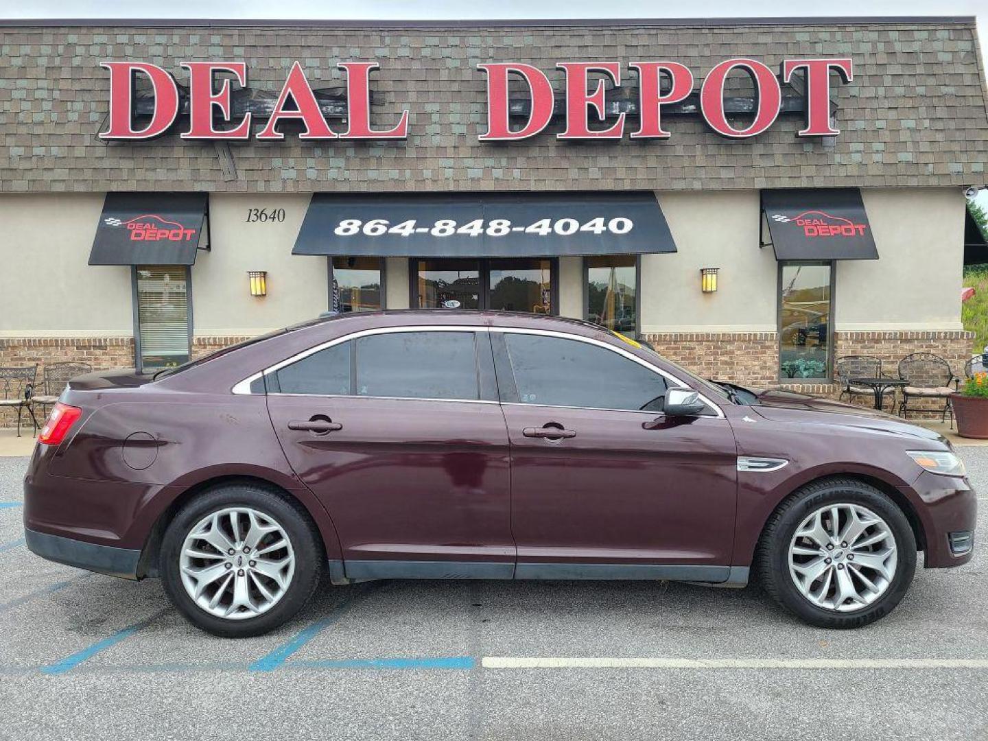 2015 BURG FORD TAURUS LIMITED (1FAHP2F86FG) with an 3.5L engine, Automatic transmission, located at 13640 E Wade Hampton Blvd, Greer, SC, 29651, (864) 848-4040, 34.950825, -82.197464 - Photo#12