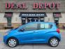 2017 BLUE CHEVROLET SPARK LS (KL8CB6SA3HC) with an 1.4L engine, Continuously Variable transmission, located at 13640 E Wade Hampton Blvd, Greer, SC, 29651, (864) 848-4040, 34.950825, -82.197464 - Photo#0