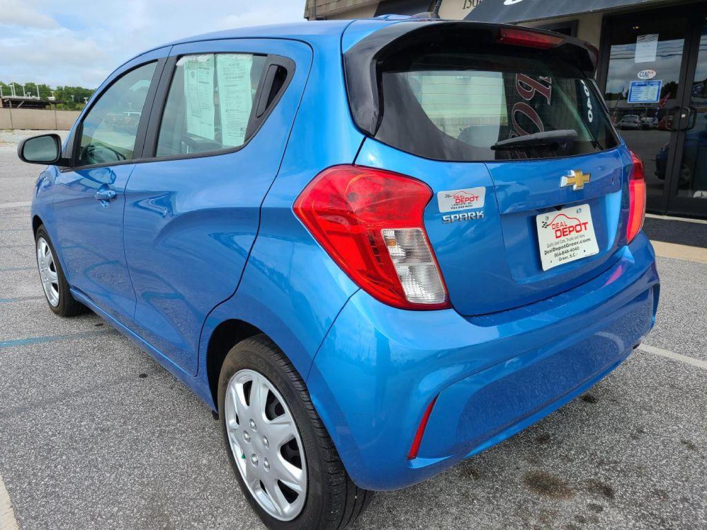 2017 BLUE CHEVROLET SPARK LS (KL8CB6SA3HC) with an 1.4L engine, Continuously Variable transmission, located at 13640 E Wade Hampton Blvd, Greer, SC, 29651, (864) 848-4040, 34.950825, -82.197464 - Photo#4