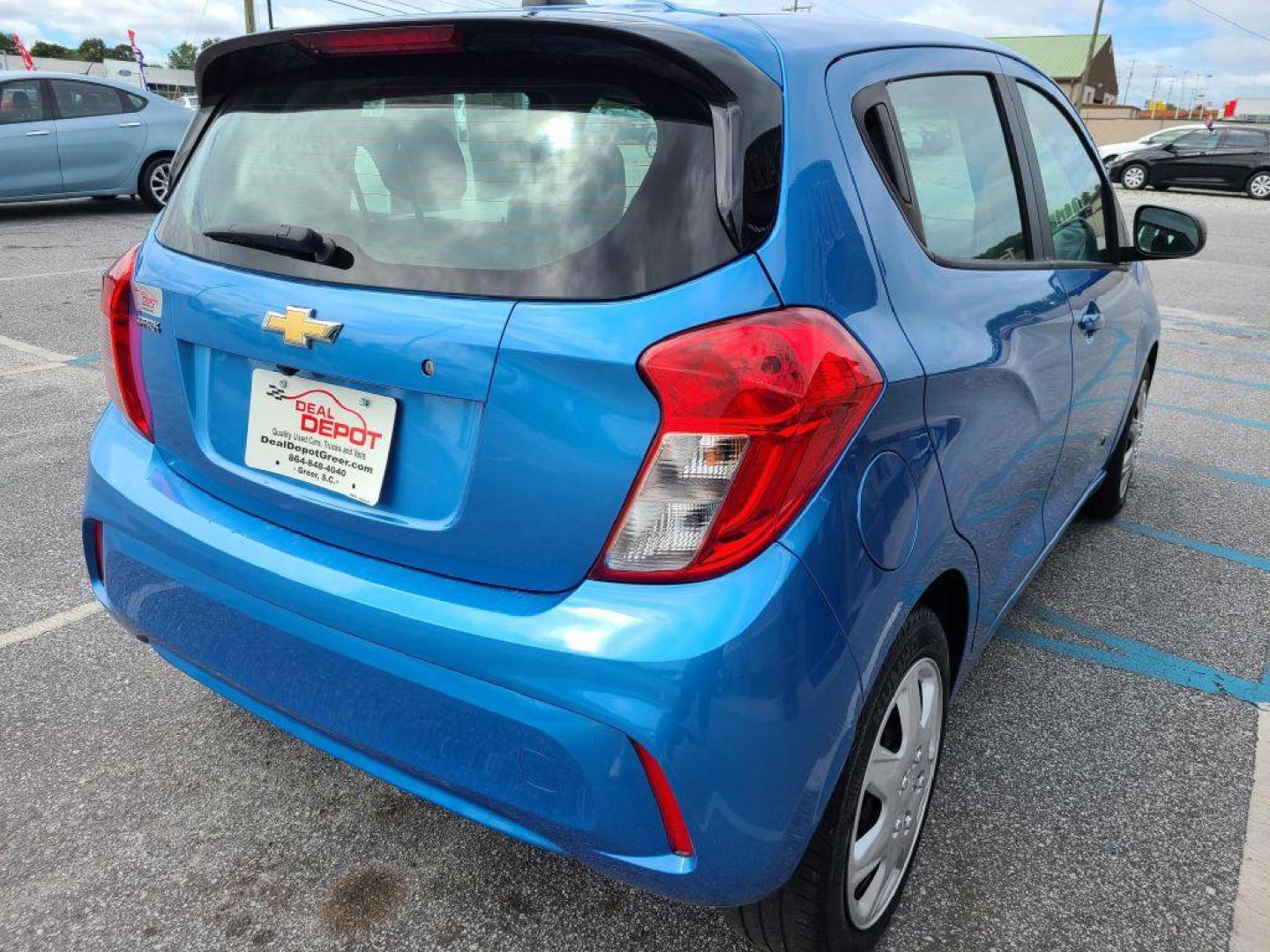 2017 BLUE CHEVROLET SPARK LS (KL8CB6SA3HC) with an 1.4L engine, Continuously Variable transmission, located at 13640 E Wade Hampton Blvd, Greer, SC, 29651, (864) 848-4040, 34.950825, -82.197464 - Photo#6