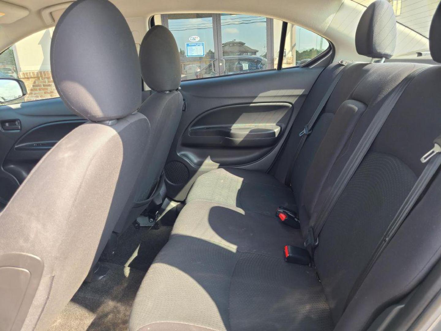 2018 GRAY MITSUBISHI MIRAGE G4 ES (ML32F3FJ2JH) with an 1.2L engine, Continuously Variable transmission, located at 13640 E Wade Hampton Blvd, Greer, SC, 29651, (864) 848-4040, 34.950825, -82.197464 - Photo#10