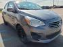 2018 GRAY MITSUBISHI MIRAGE G4 ES (ML32F3FJ2JH) with an 1.2L engine, Continuously Variable transmission, located at 13640 E Wade Hampton Blvd, Greer, SC, 29651, (864) 848-4040, 34.950825, -82.197464 - Photo#3