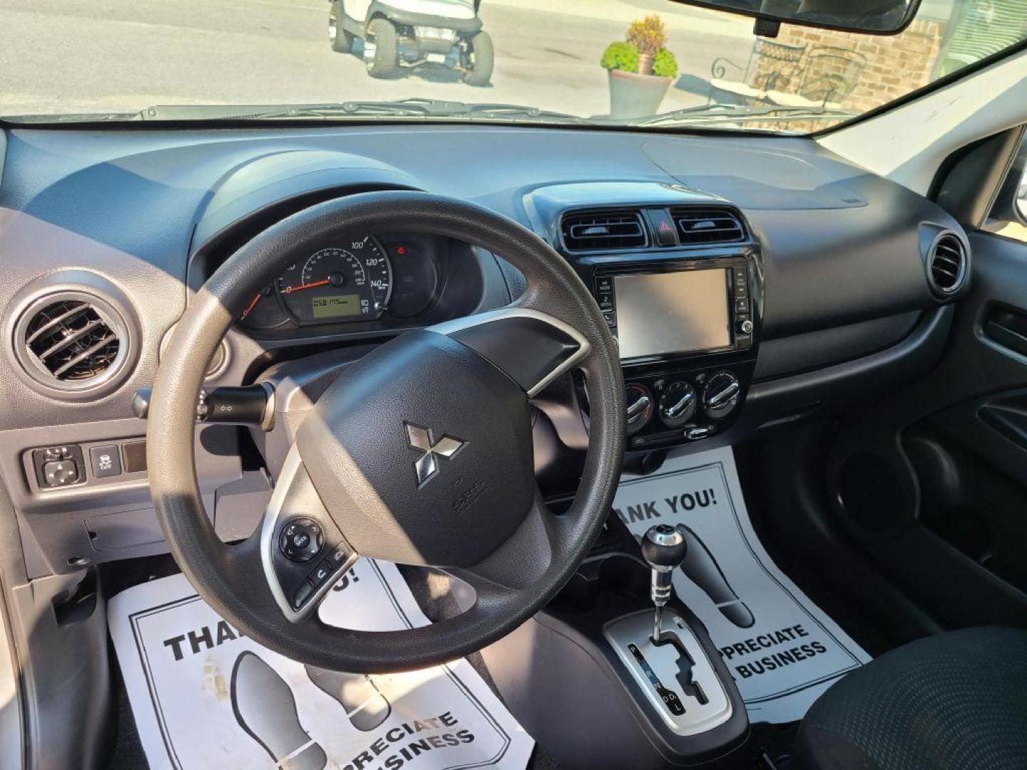 2018 GRAY MITSUBISHI MIRAGE G4 ES (ML32F3FJ2JH) with an 1.2L engine, Continuously Variable transmission, located at 13640 E Wade Hampton Blvd, Greer, SC, 29651, (864) 848-4040, 34.950825, -82.197464 - Photo#8