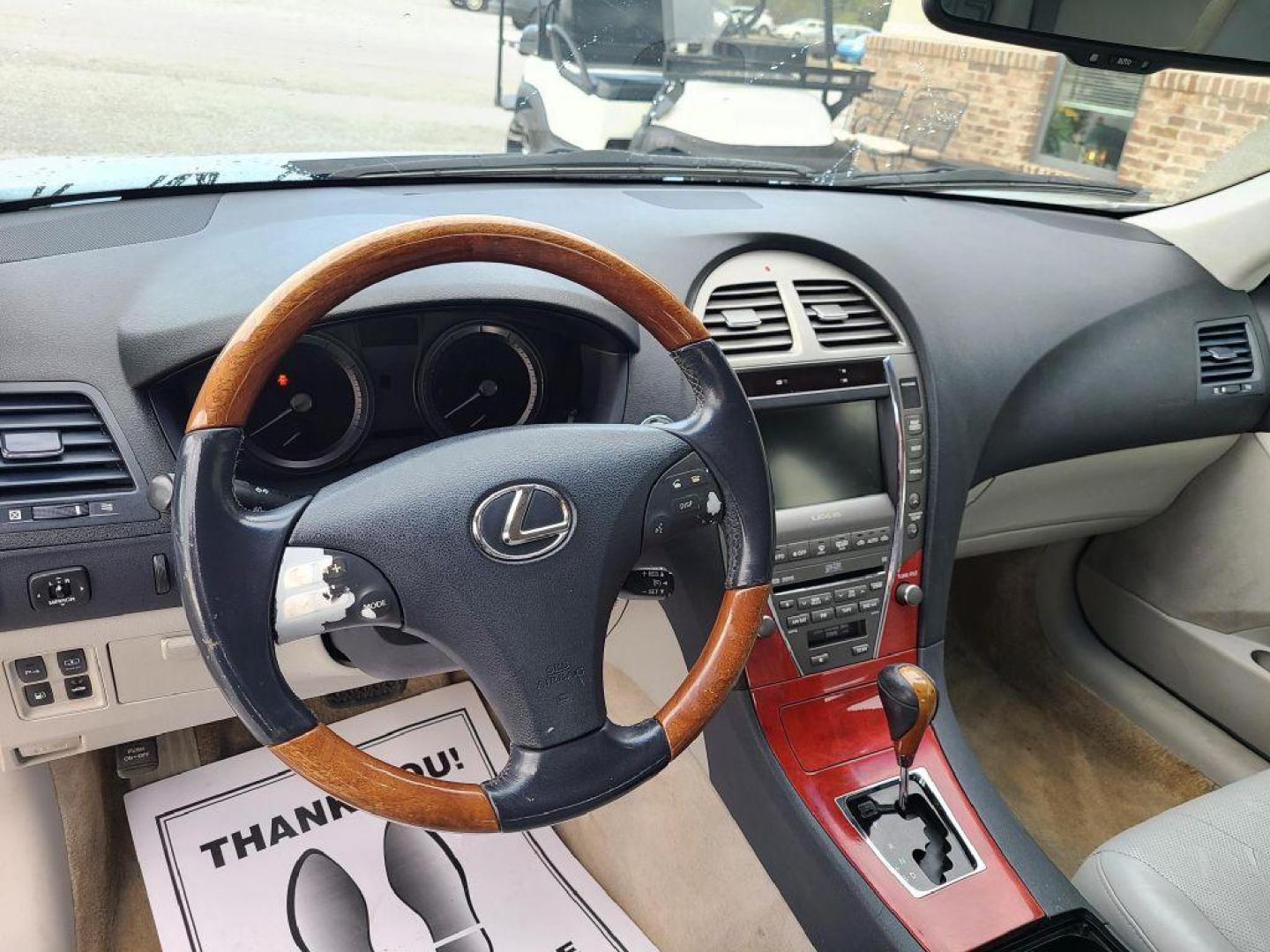 2007 SILVER LEXUS ES350 BASE (JTHBJ46G572) with an 3.5L engine, Automatic transmission, located at 13640 E Wade Hampton Blvd, Greer, SC, 29651, (864) 848-4040, 34.950825, -82.197464 - Photo#8