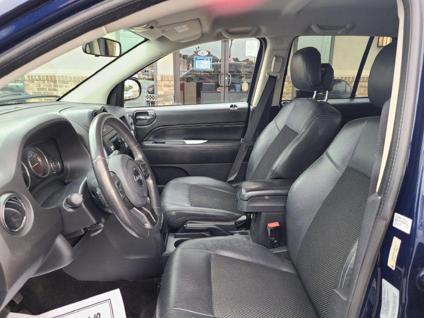 2014 BLUE JEEP COMPASS LATITUDE (1C4NJDEB3ED) with an 2.4L engine, Continuously Variable transmission, located at 13640 E Wade Hampton Blvd, Greer, SC, 29651, (864) 848-4040, 34.950825, -82.197464 - Photo#9