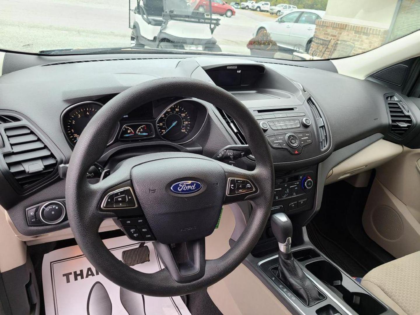 2017 ORANGE FORD ESCAPE SE (1FMCU0GDXHU) with an 1.5L engine, Automatic transmission, located at 13640 E Wade Hampton Blvd, Greer, SC, 29651, (864) 848-4040, 34.950825, -82.197464 - Photo#8