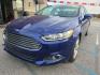 2015 BLUE FORD FUSION SE (3FA6P0H95FR) with an 2.0L engine, Automatic transmission, located at 13640 E Wade Hampton Blvd, Greer, SC, 29651, (864) 848-4040, 34.950825, -82.197464 - Photo#1