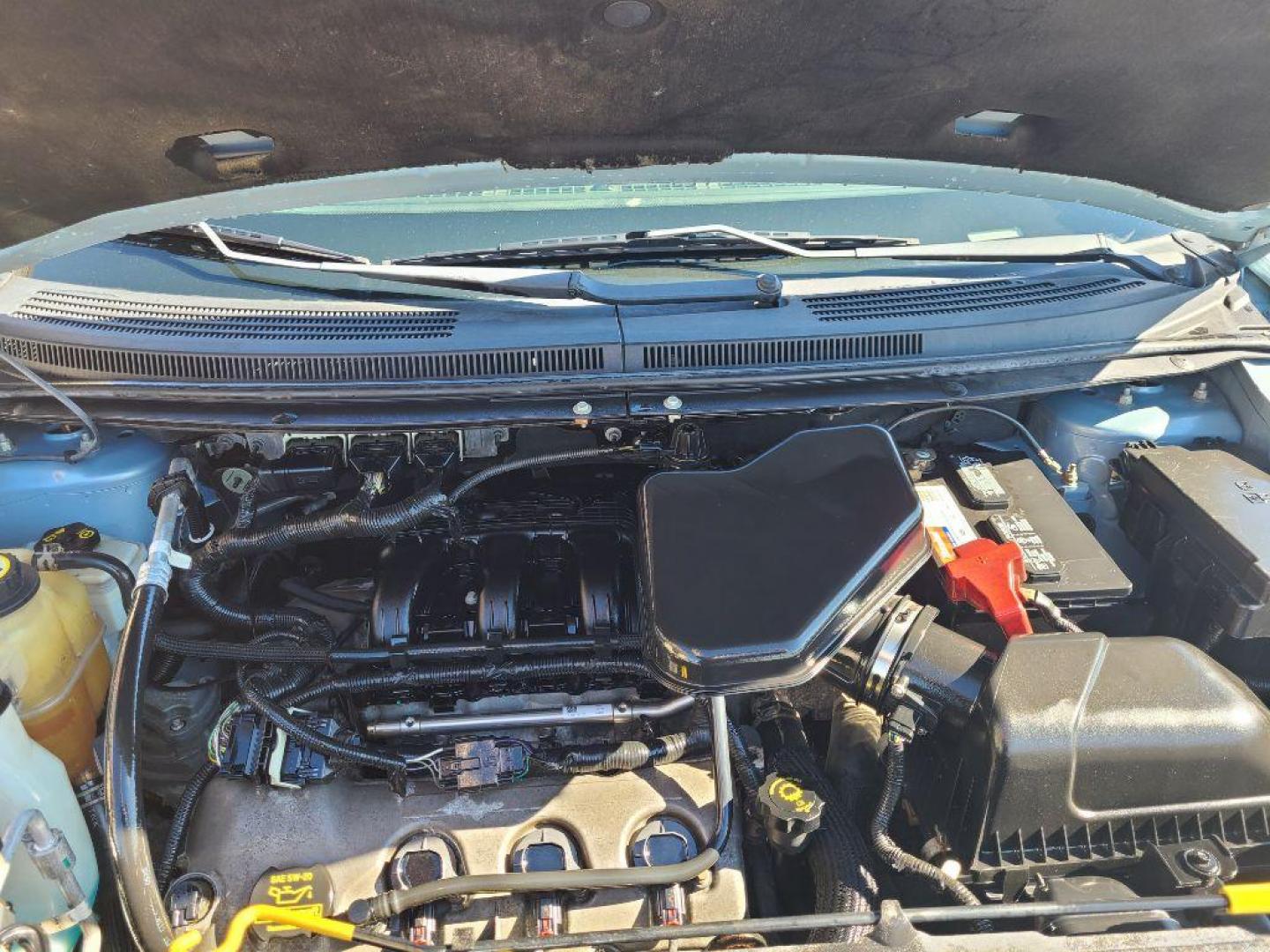 2008 BLUE FORD EDGE SEL (2FMDK48C08B) with an 3.5L engine, Automatic transmission, located at 13640 E Wade Hampton Blvd, Greer, SC, 29651, (864) 848-4040, 34.950825, -82.197464 - Photo#11