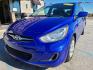 2012 BLUE HYUNDAI ACCENT GLS (KMHCT5AE1CU) with an 1.6L engine, Automatic transmission, located at 13640 E Wade Hampton Blvd, Greer, SC, 29651, (864) 848-4040, 34.950825, -82.197464 - Photo#1