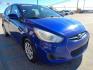 2012 BLUE HYUNDAI ACCENT GLS (KMHCT5AE1CU) with an 1.6L engine, Automatic transmission, located at 13640 E Wade Hampton Blvd, Greer, SC, 29651, (864) 848-4040, 34.950825, -82.197464 - Photo#3
