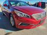 2016 RED HYUNDAI SONATA BASE (5NPE24AF7GH) with an 2.4L engine, Automatic transmission, located at 13640 E Wade Hampton Blvd, Greer, SC, 29651, (864) 848-4040, 34.950825, -82.197464 - Photo#3