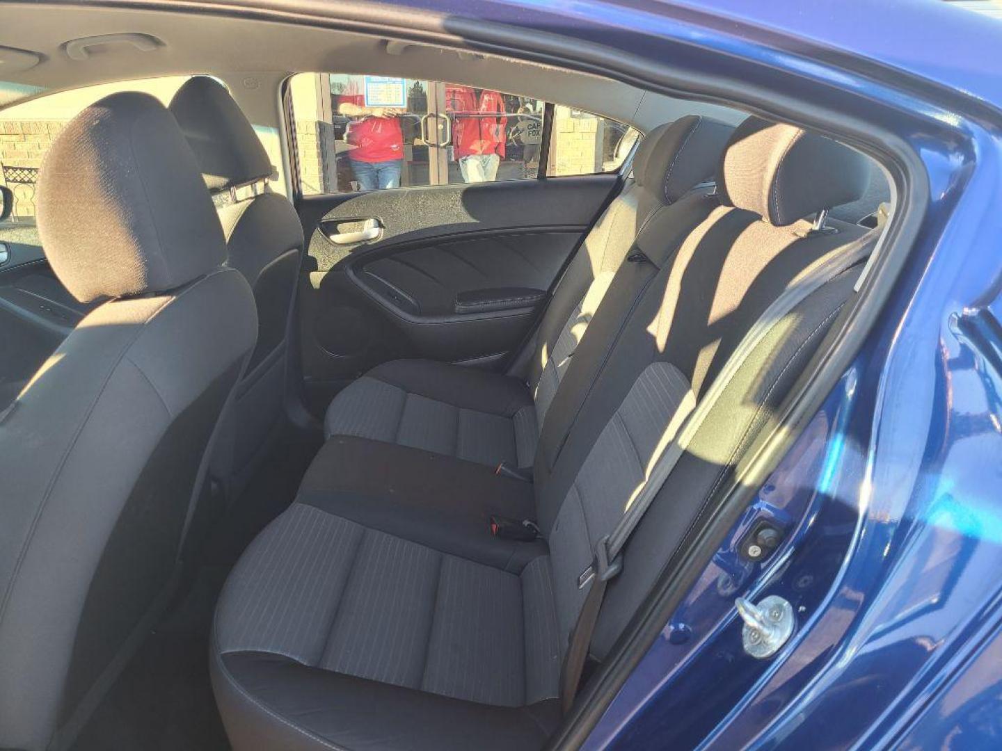 2017 BLUE KIA FORTE (3KPFL4A77HE) with an 2.0L engine, Automatic transmission, located at 13640 E Wade Hampton Blvd, Greer, SC, 29651, (864) 848-4040, 34.950825, -82.197464 - Photo#10