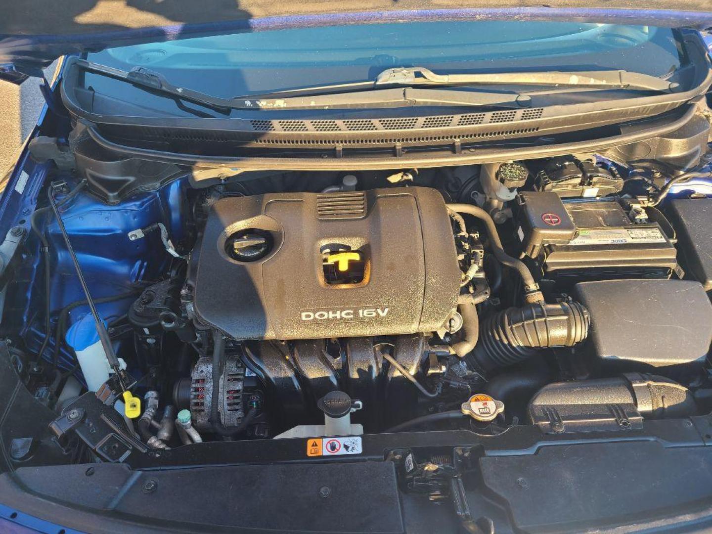 2017 BLUE KIA FORTE (3KPFL4A77HE) with an 2.0L engine, Automatic transmission, located at 13640 E Wade Hampton Blvd, Greer, SC, 29651, (864) 848-4040, 34.950825, -82.197464 - Photo#11