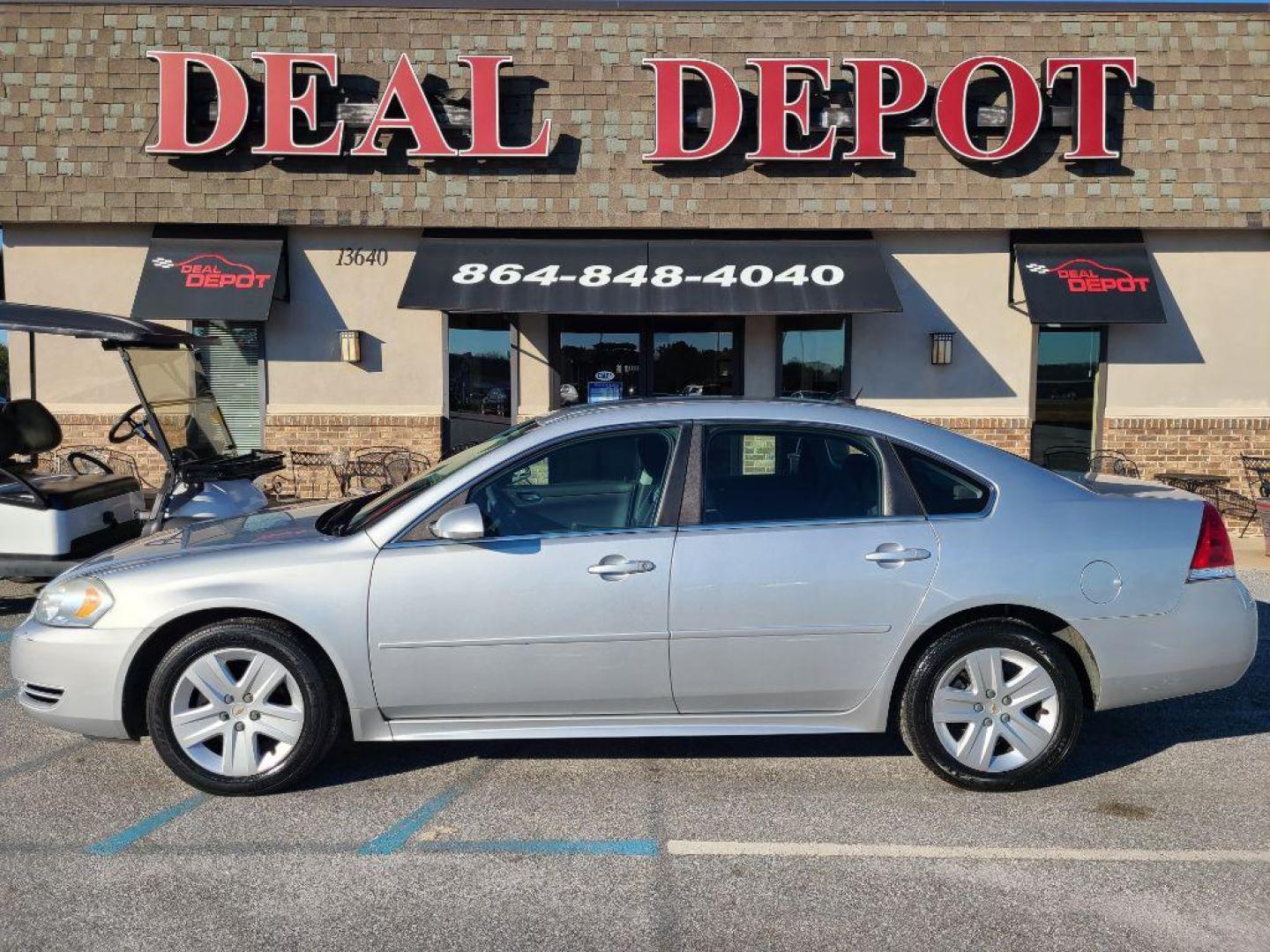 2010 SILVER CHEVROLET IMPALA LS (2G1WA5EK8A1) with an 3.5L engine, Automatic transmission, located at 13640 E Wade Hampton Blvd, Greer, SC, 29651, (864) 848-4040, 34.950825, -82.197464 - Photo#0