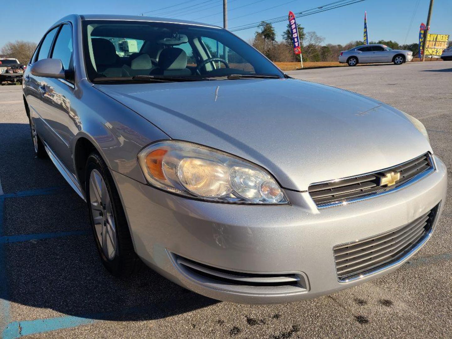 2010 SILVER CHEVROLET IMPALA LS (2G1WA5EK8A1) with an 3.5L engine, Automatic transmission, located at 13640 E Wade Hampton Blvd, Greer, SC, 29651, (864) 848-4040, 34.950825, -82.197464 - Photo#3