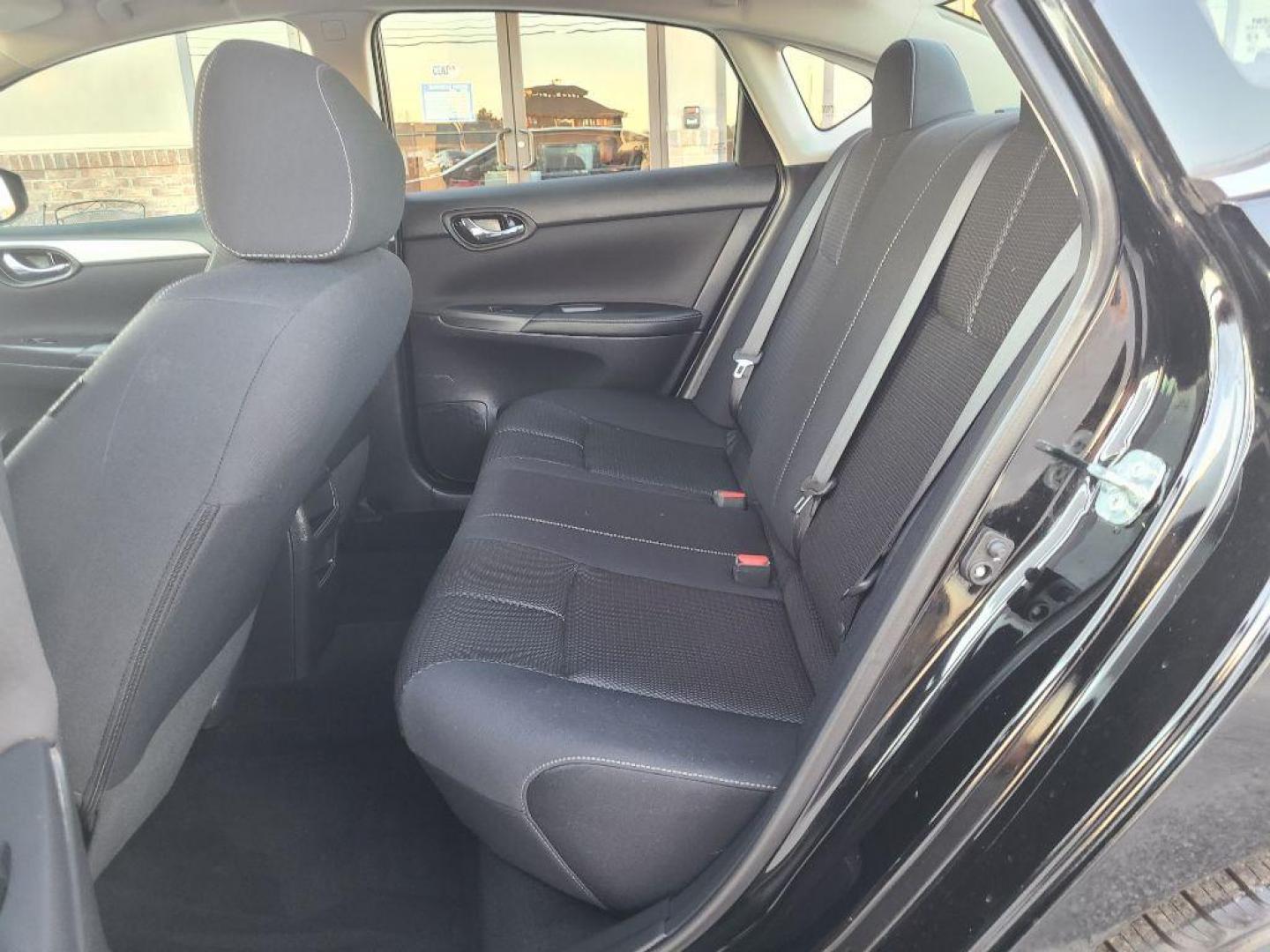 2017 BLACK NISSAN SENTRA (3N1AB7AP2HY) with an 1.8L engine, Automatic transmission, located at 13640 E Wade Hampton Blvd, Greer, SC, 29651, (864) 848-4040, 34.950825, -82.197464 - Photo#10