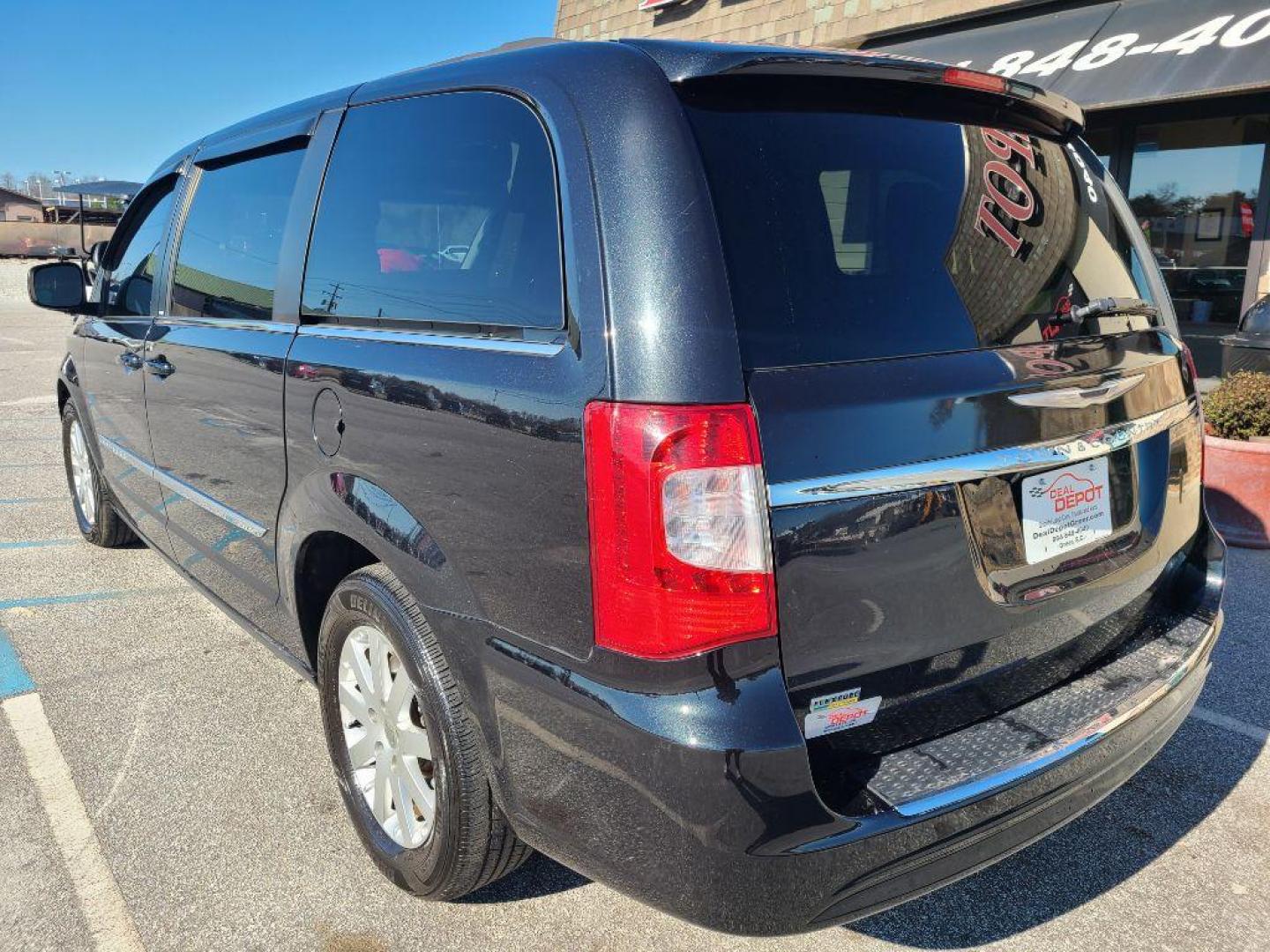 2013 BLACK CHRYSLER TOWN AND COUNTR TOURING (2C4RC1BG8DR) with an 3.6L engine, Automatic transmission, located at 13640 E Wade Hampton Blvd, Greer, SC, 29651, (864) 848-4040, 34.950825, -82.197464 - Photo#4