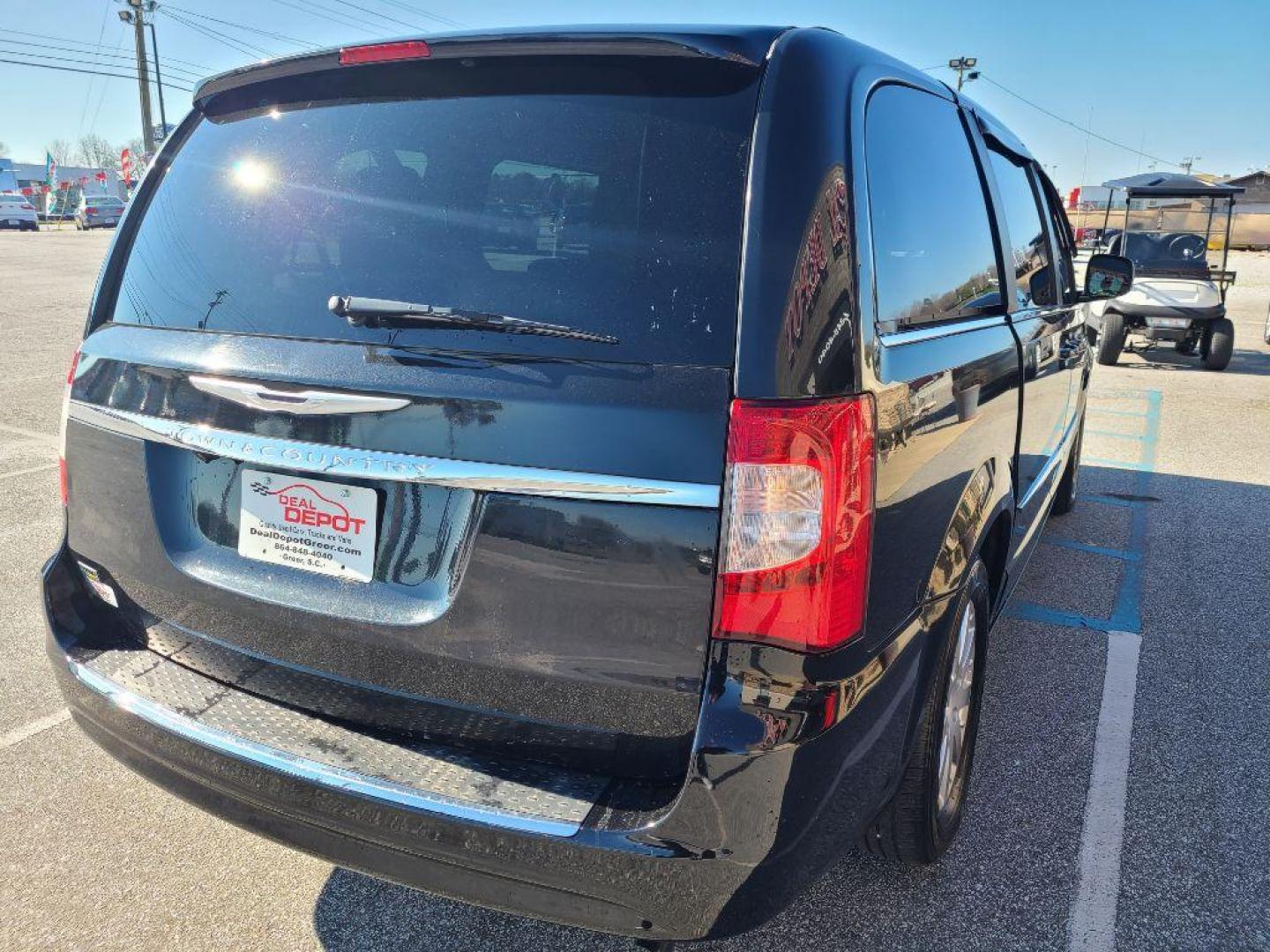 2013 BLACK CHRYSLER TOWN AND COUNTR TOURING (2C4RC1BG8DR) with an 3.6L engine, Automatic transmission, located at 13640 E Wade Hampton Blvd, Greer, SC, 29651, (864) 848-4040, 34.950825, -82.197464 - Photo#6