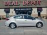 2017 SILVER KIA FORTE LX (3KPFK4A70HE) with an 2.0L engine, Automatic transmission, located at 13640 E Wade Hampton Blvd, Greer, SC, 29651, (864) 848-4040, 34.950825, -82.197464 - Photo#12