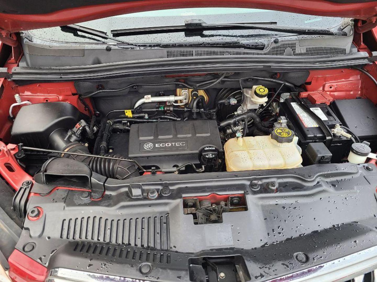 2015 RED BUICK ENCORE BASE (KL4CJASB0FB) with an 1.4L engine, Automatic transmission, located at 13640 E Wade Hampton Blvd, Greer, SC, 29651, (864) 848-4040, 34.950825, -82.197464 - Photo#11