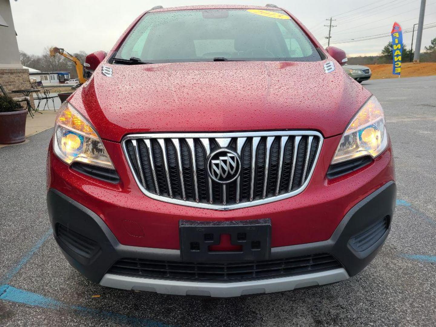 2015 RED BUICK ENCORE BASE (KL4CJASB0FB) with an 1.4L engine, Automatic transmission, located at 13640 E Wade Hampton Blvd, Greer, SC, 29651, (864) 848-4040, 34.950825, -82.197464 - Photo#2