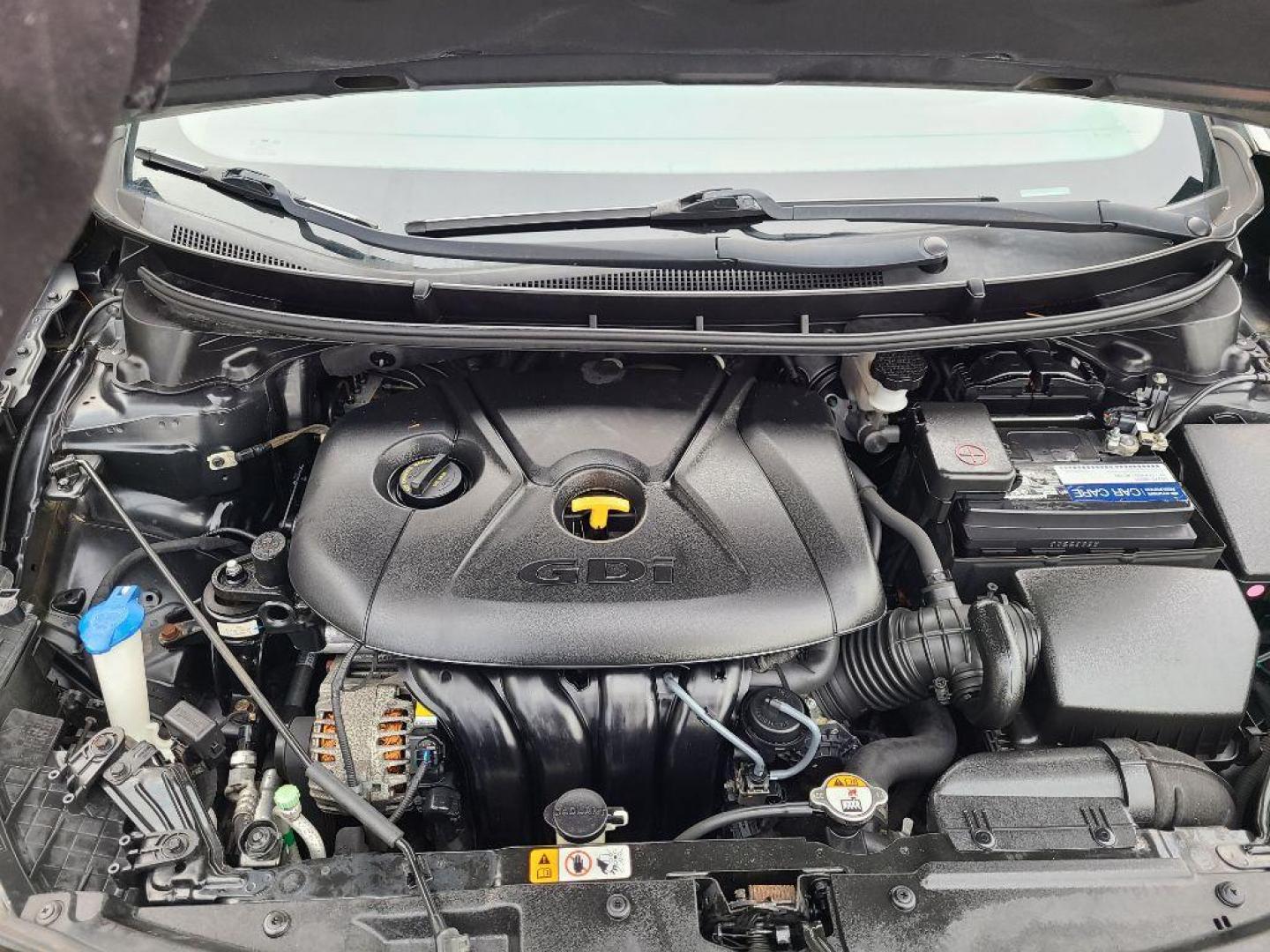 2016 BLACK HYUNDAI ELANTRA GT BASE (KMHD35LH2GU) with an 2.0L engine, 6-Speed Manual transmission, located at 13640 E Wade Hampton Blvd, Greer, SC, 29651, (864) 848-4040, 34.950825, -82.197464 - Photo#11