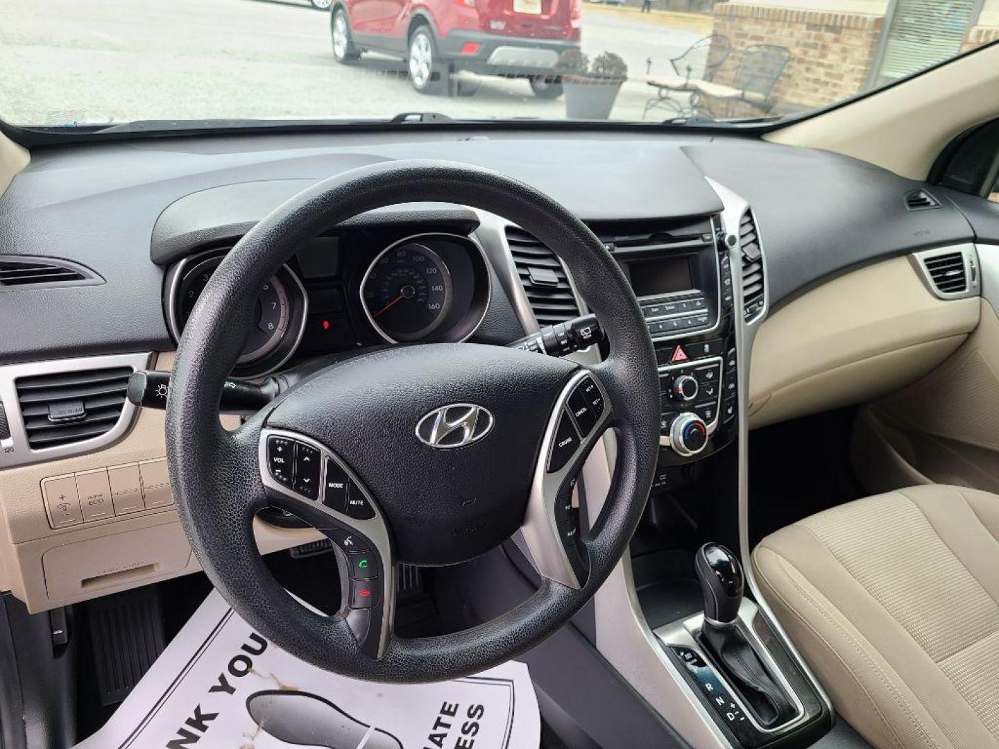 2016 BLACK HYUNDAI ELANTRA GT BASE (KMHD35LH2GU) with an 2.0L engine, 6-Speed Manual transmission, located at 13640 E Wade Hampton Blvd, Greer, SC, 29651, (864) 848-4040, 34.950825, -82.197464 - Photo#8