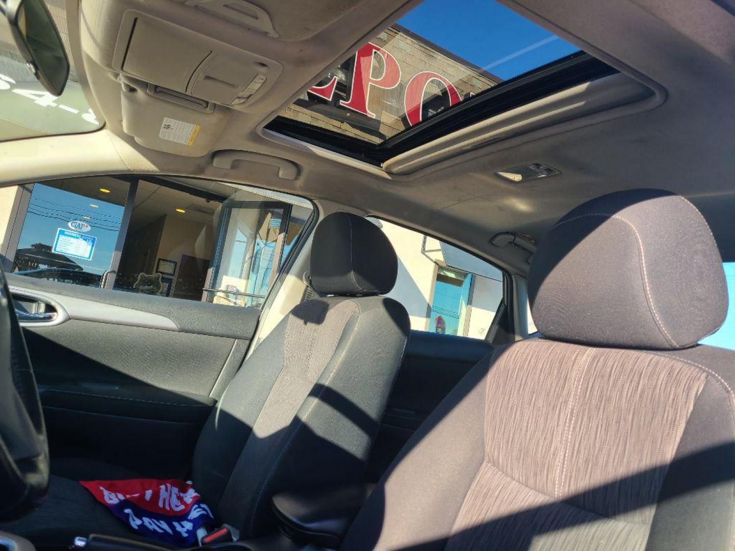 2015 BLACK NISSAN SENTRA SV (3N1AB7AP6FY) with an 1.8L engine, Automatic transmission, located at 13640 E Wade Hampton Blvd, Greer, SC, 29651, (864) 848-4040, 34.950825, -82.197464 - Photo#9