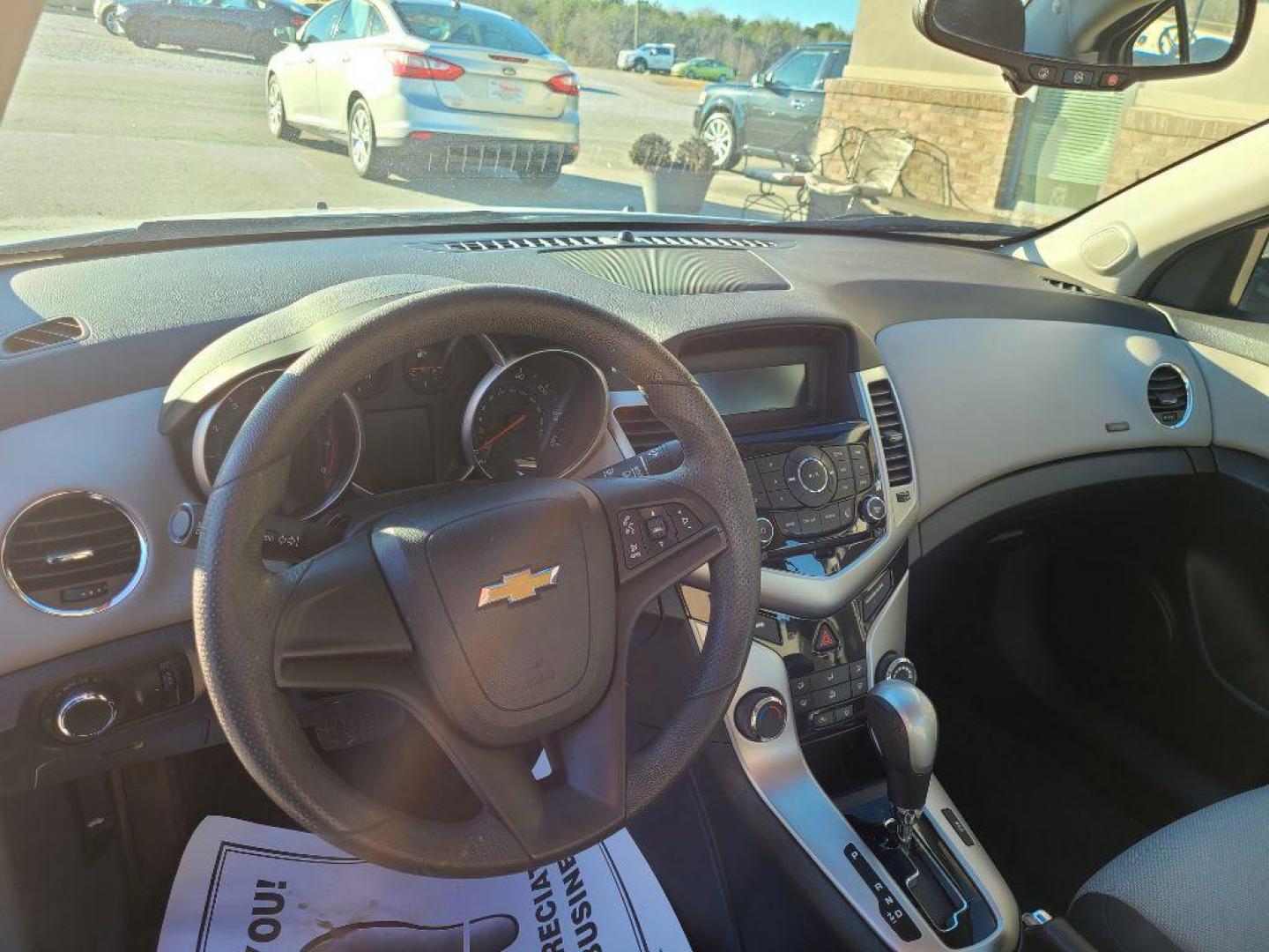 2015 WHITE CHEVROLET CRUZE LS AUTO (1G1PA5SG3F7) with an 1.8L engine, Automatic transmission, located at 13640 E Wade Hampton Blvd, Greer, SC, 29651, (864) 848-4040, 34.950825, -82.197464 - Photo#8