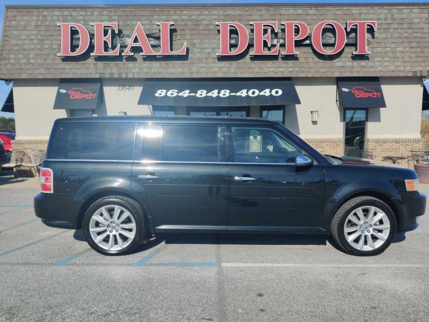 2011 BLACK FORD FLEX LIMITED (2FMGK5DC9BB) with an 3.5L engine, Automatic transmission, located at 13640 E Wade Hampton Blvd, Greer, SC, 29651, (864) 848-4040, 34.950825, -82.197464 - Photo#14
