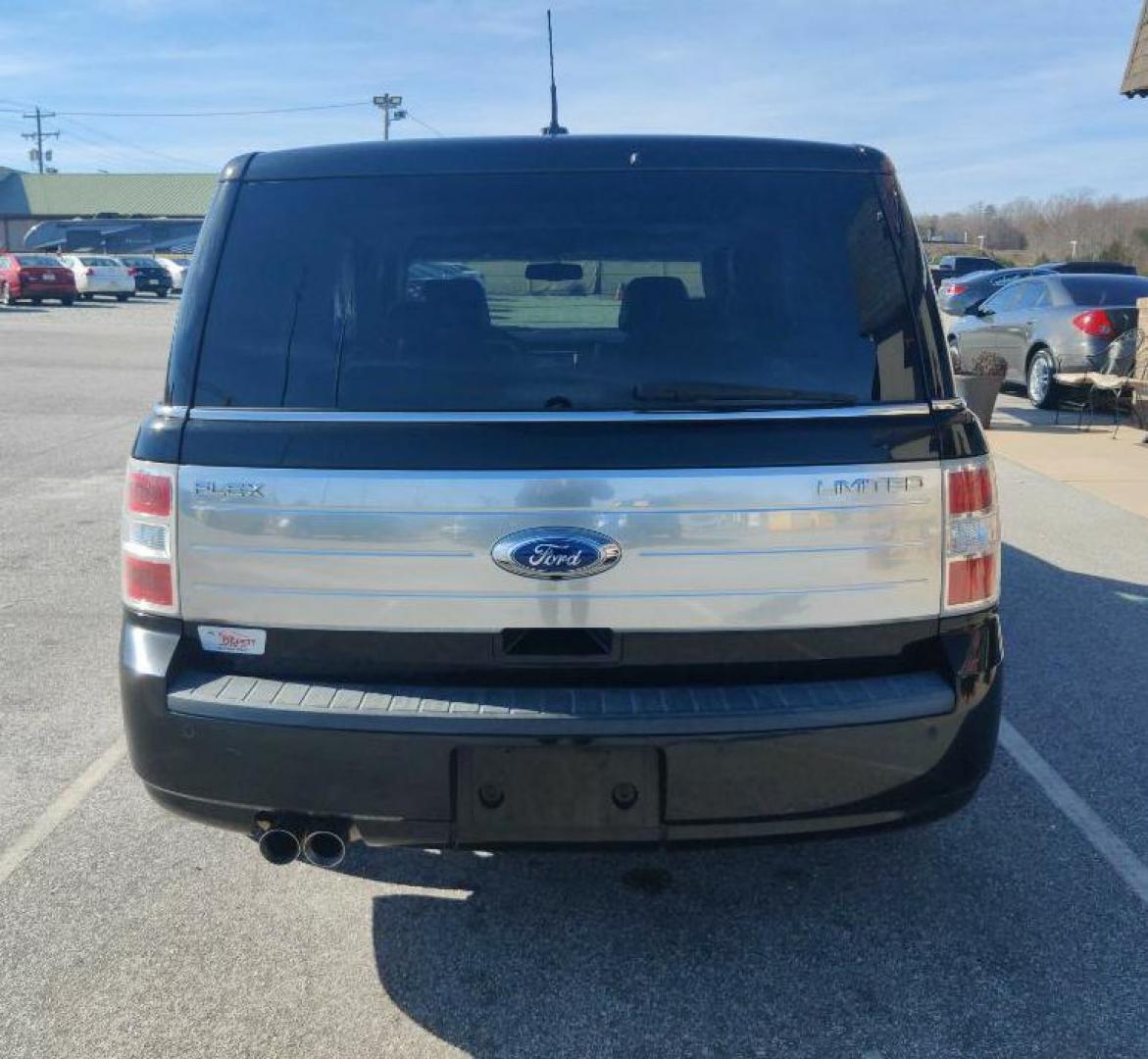 2011 BLACK FORD FLEX LIMITED (2FMGK5DC9BB) with an 3.5L engine, Automatic transmission, located at 13640 E Wade Hampton Blvd, Greer, SC, 29651, (864) 848-4040, 34.950825, -82.197464 - Photo#6