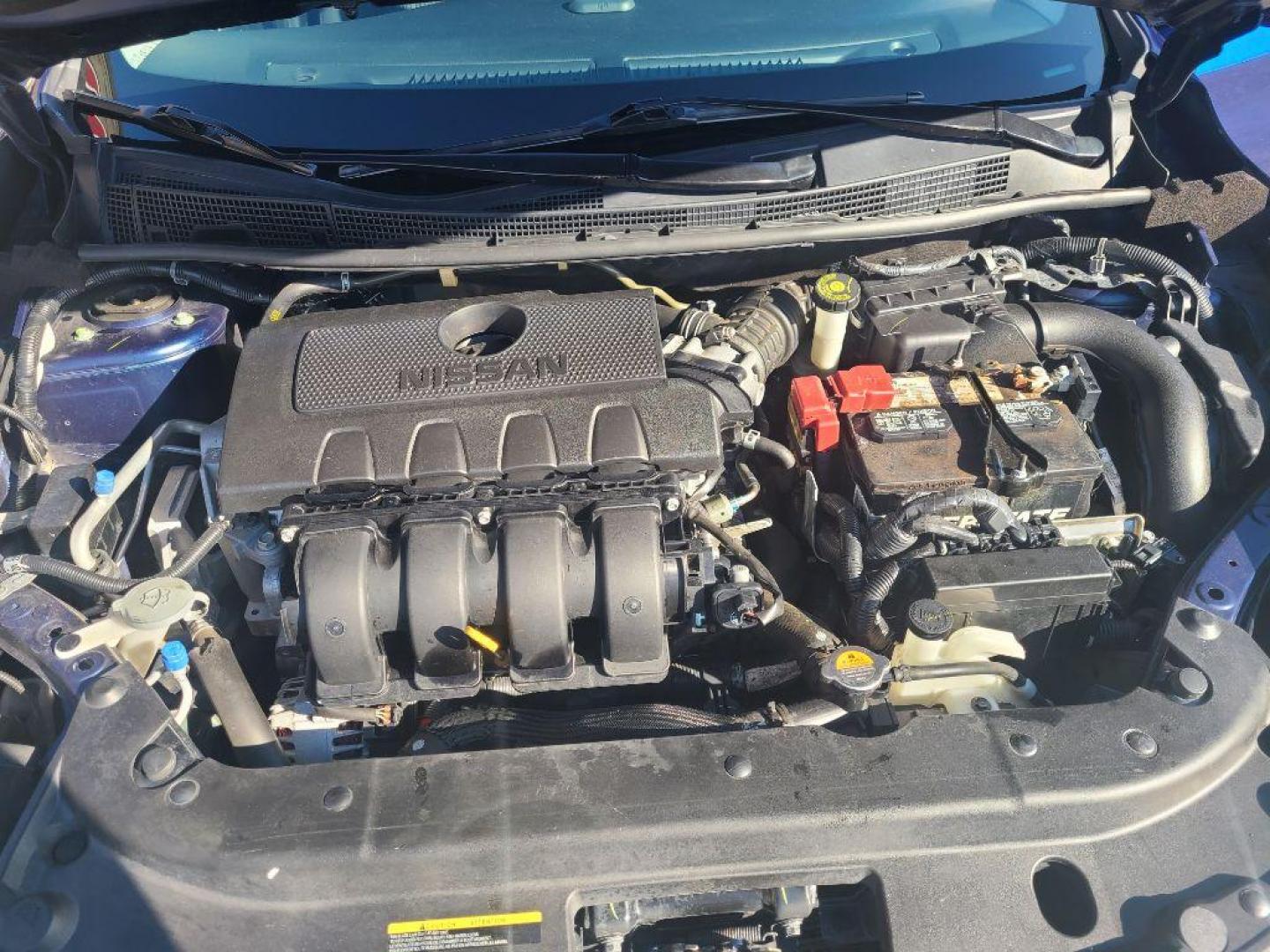 2018 BLUE NISSAN SENTRA SV (3N1AB7AP7JY) with an 1.8L engine, Continuously Variable transmission, located at 13640 E Wade Hampton Blvd, Greer, SC, 29651, (864) 848-4040, 34.950825, -82.197464 - Photo#11