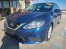 2018 BLUE NISSAN SENTRA SV (3N1AB7AP7JY) with an 1.8L engine, Continuously Variable transmission, located at 13640 E Wade Hampton Blvd, Greer, SC, 29651, (864) 848-4040, 34.950825, -82.197464 - Photo#1