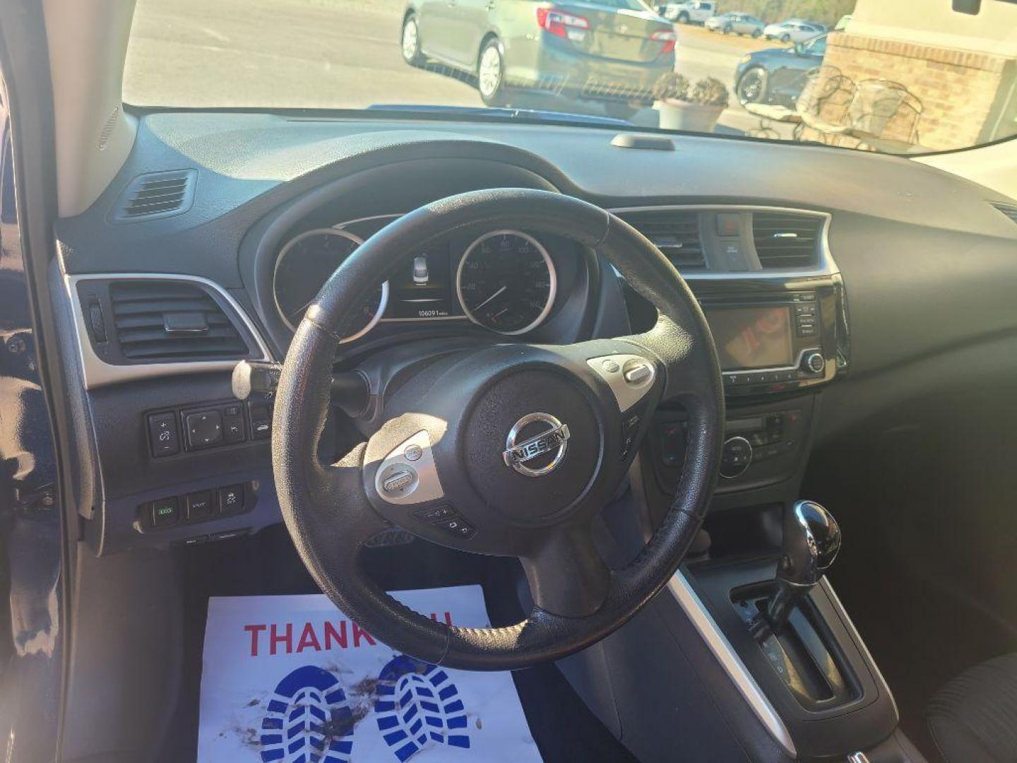 2018 BLUE NISSAN SENTRA SV (3N1AB7AP7JY) with an 1.8L engine, Continuously Variable transmission, located at 13640 E Wade Hampton Blvd, Greer, SC, 29651, (864) 848-4040, 34.950825, -82.197464 - Photo#8